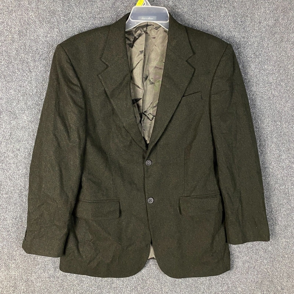 Oscar De La Renta Blazer Coat Men's Size‎ 40R Cashmere Wool Blend Adults
